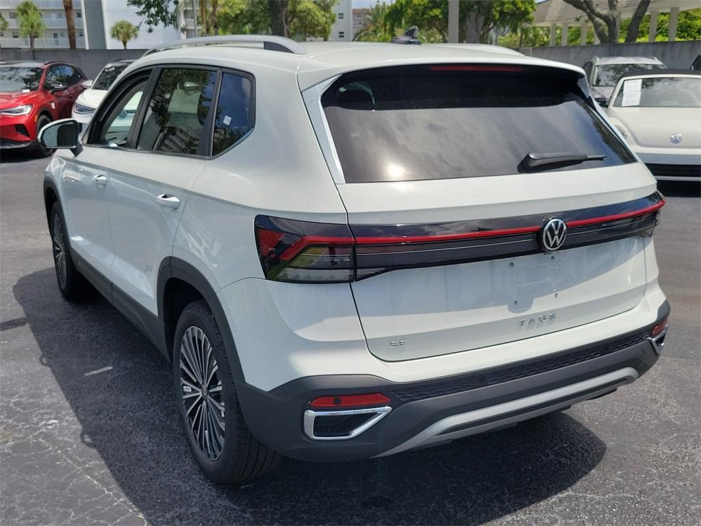 new 2025 Volkswagen Taos car, priced at $26,423