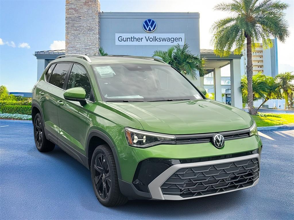 new 2025 Volkswagen Taos car, priced at $28,700