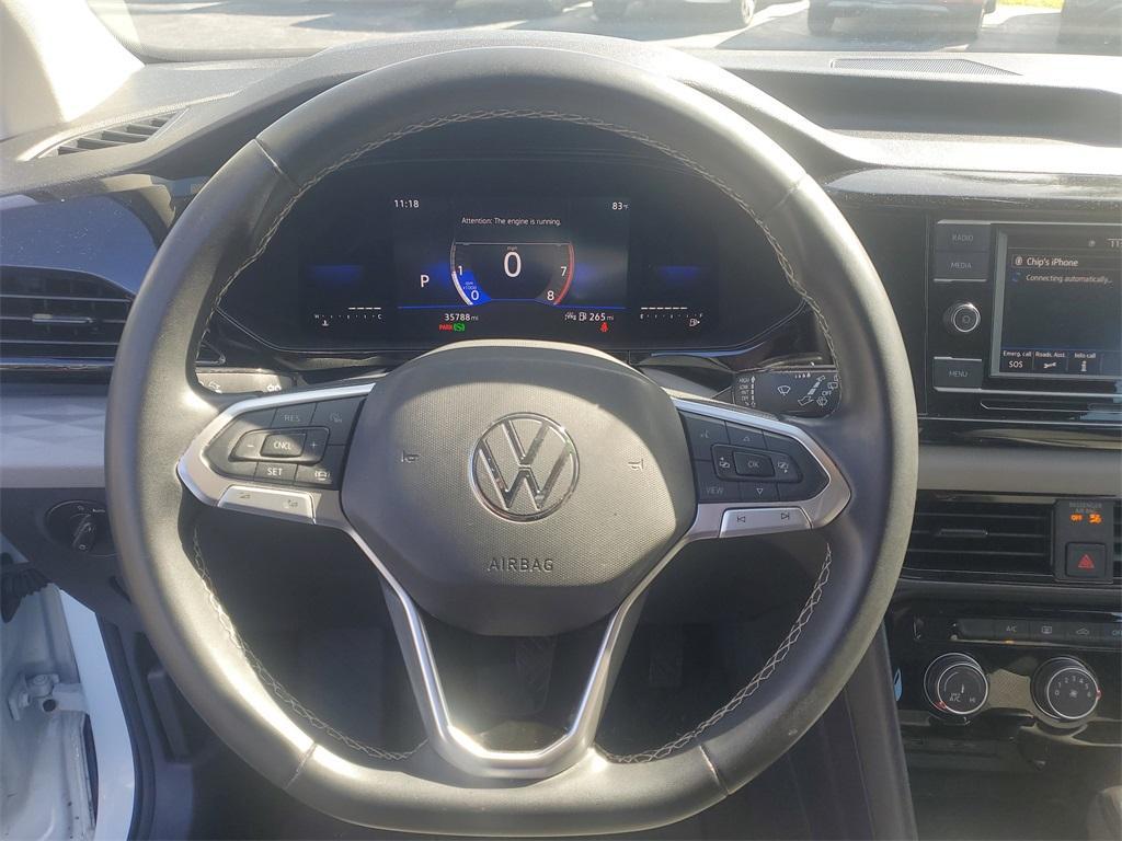 used 2023 Volkswagen Taos car, priced at $17,944