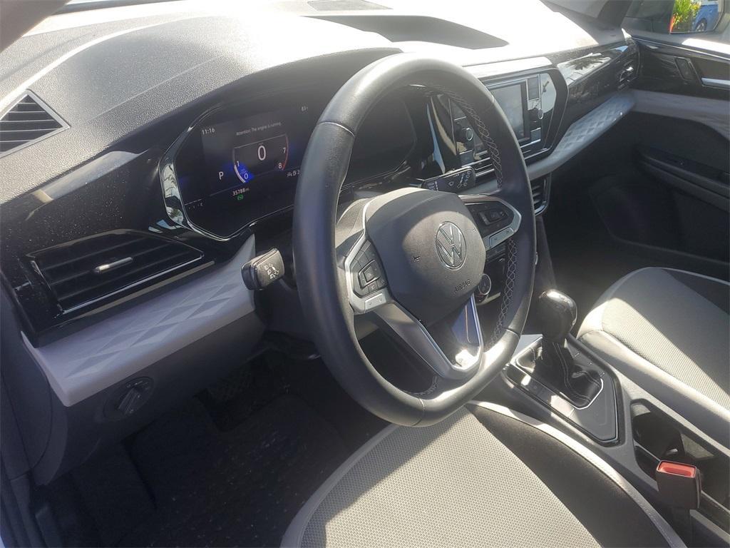 used 2023 Volkswagen Taos car, priced at $17,944