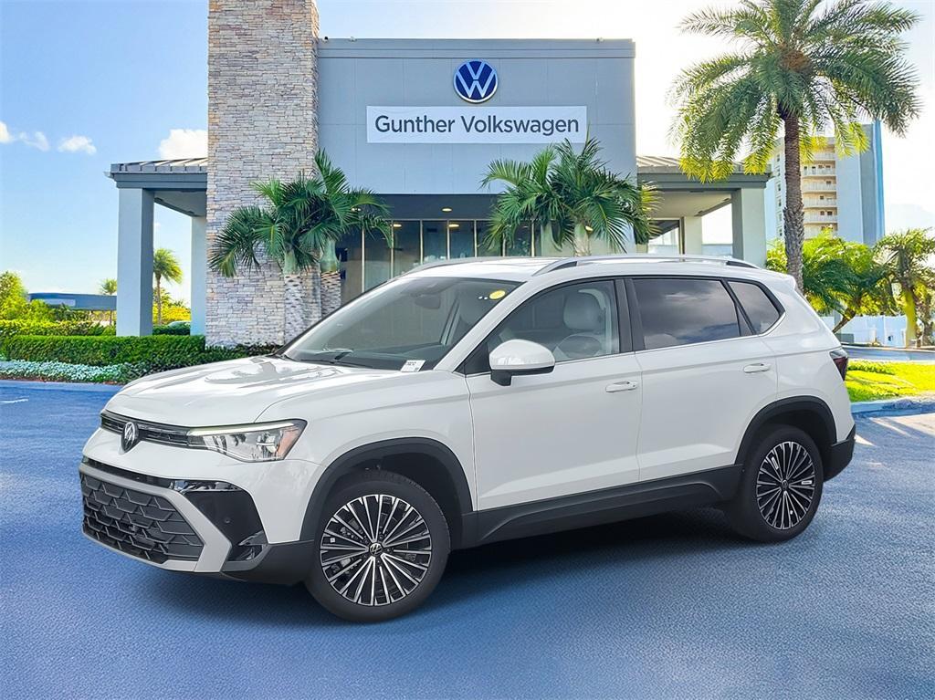 new 2025 Volkswagen Taos car, priced at $26,528