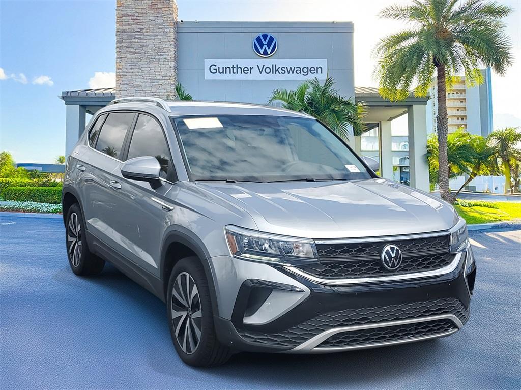 used 2022 Volkswagen Taos car, priced at $19,477