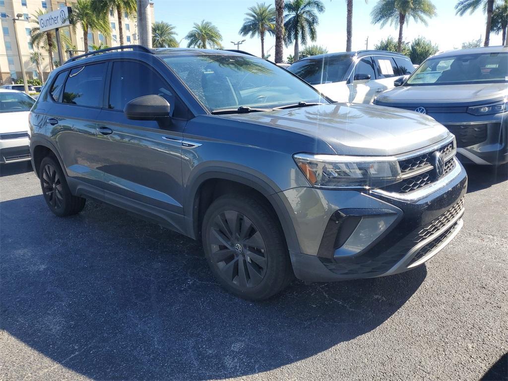 used 2022 Volkswagen Taos car, priced at $15,698