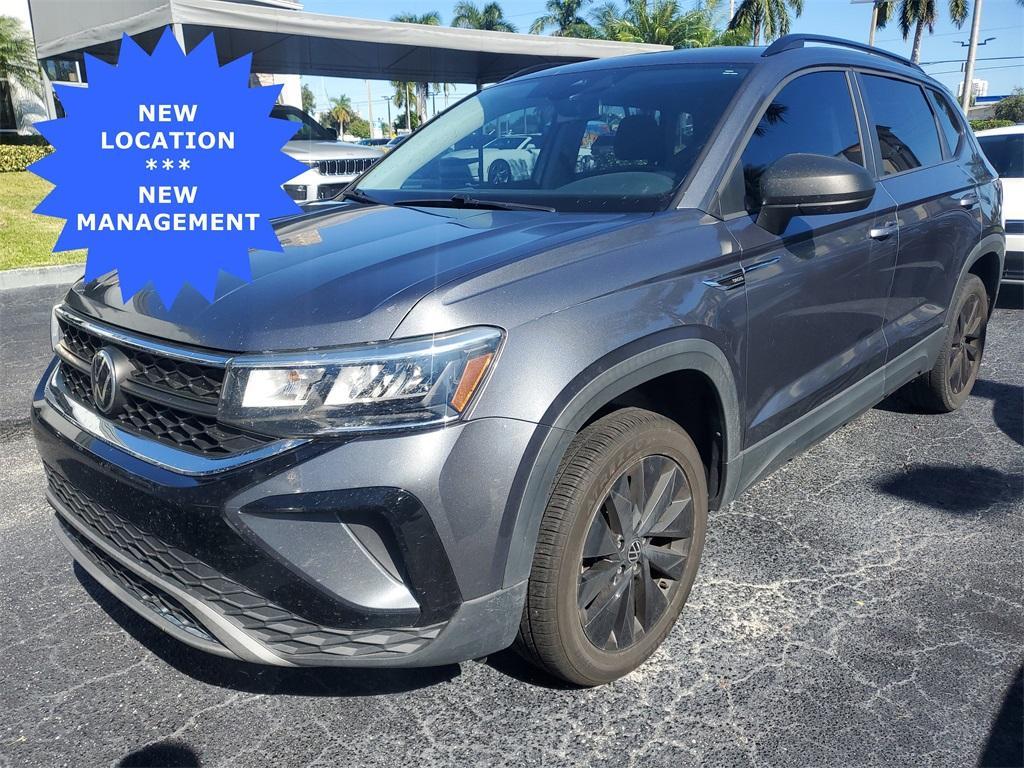 used 2022 Volkswagen Taos car, priced at $15,698