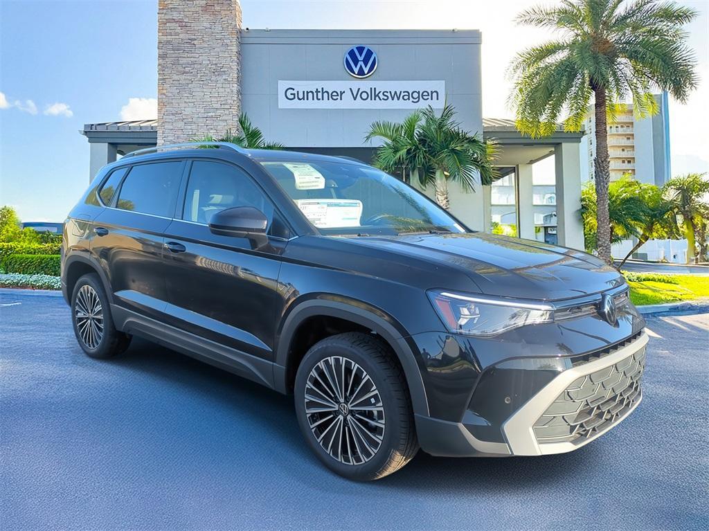 new 2025 Volkswagen Taos car, priced at $27,923