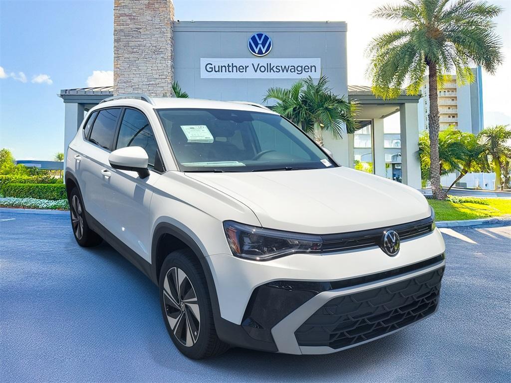 new 2025 Volkswagen Taos car, priced at $28,700