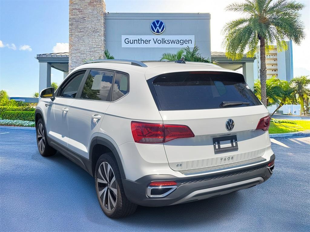 used 2023 Volkswagen Taos car, priced at $22,595