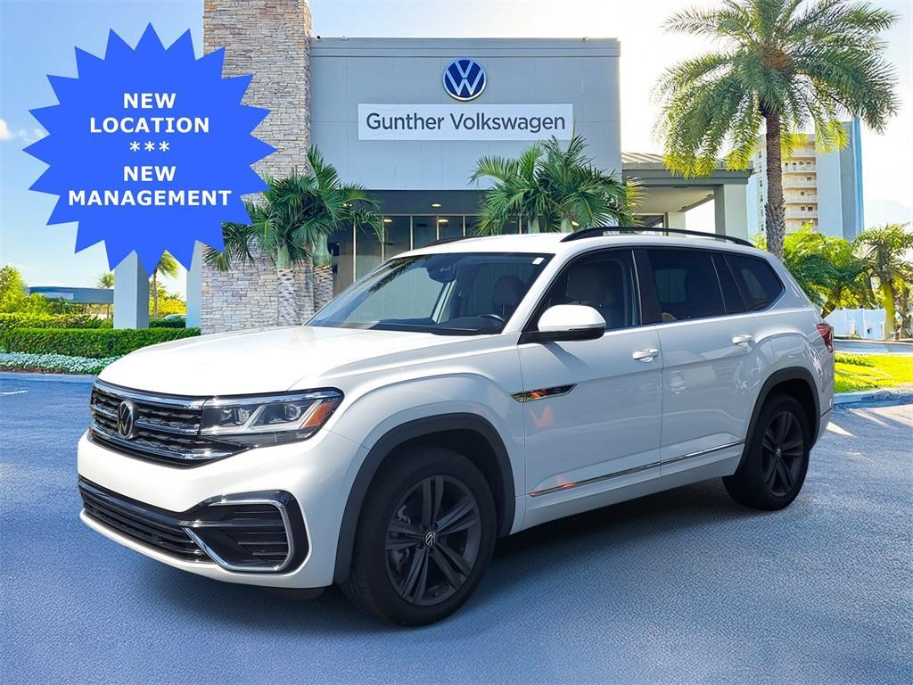 used 2021 Volkswagen Atlas car, priced at $18,798