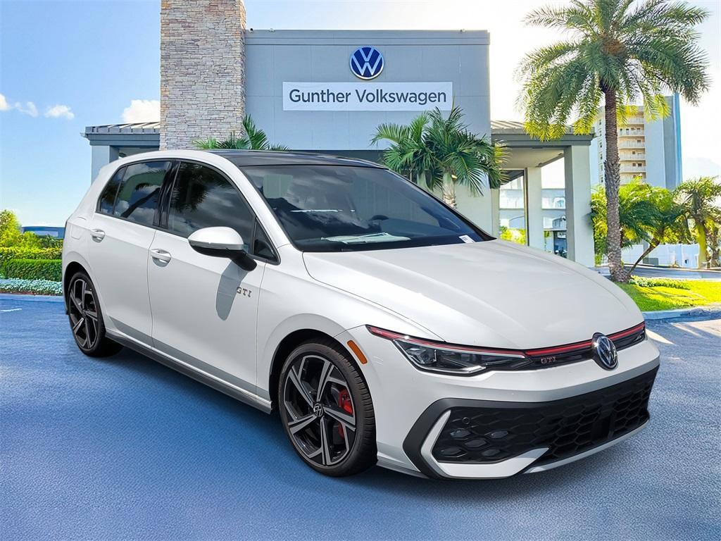 new 2025 Volkswagen Golf GTI car, priced at $39,028