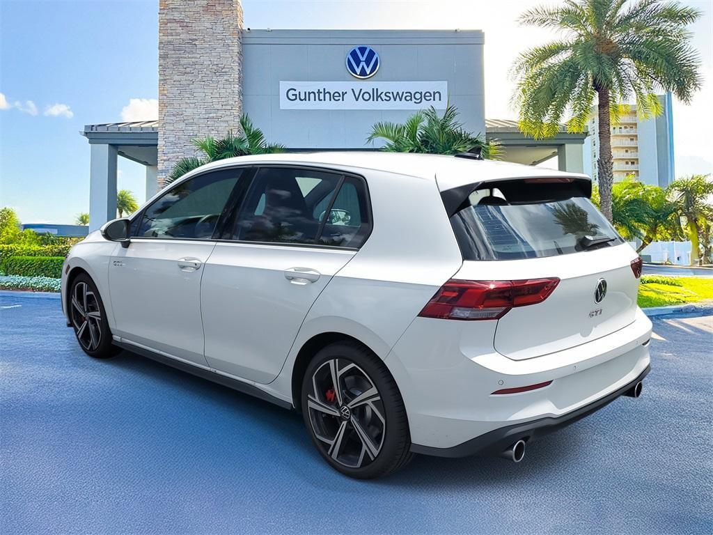 new 2025 Volkswagen Golf GTI car, priced at $39,028