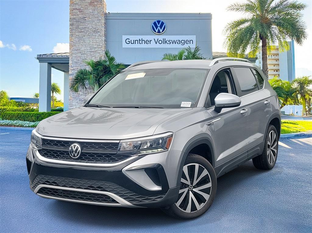used 2022 Volkswagen Taos car, priced at $20,595