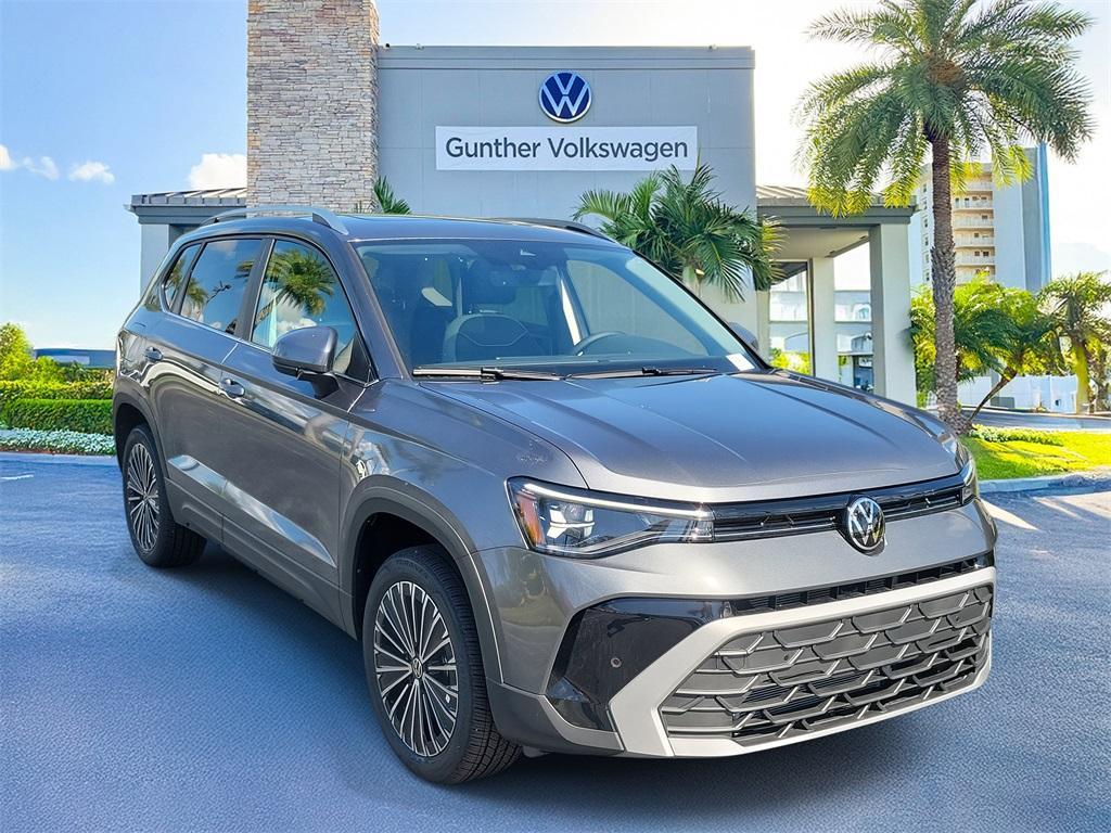 new 2025 Volkswagen Taos car, priced at $27,012
