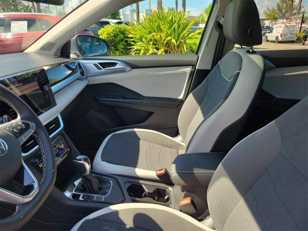 new 2025 Volkswagen Taos car, priced at $27,012