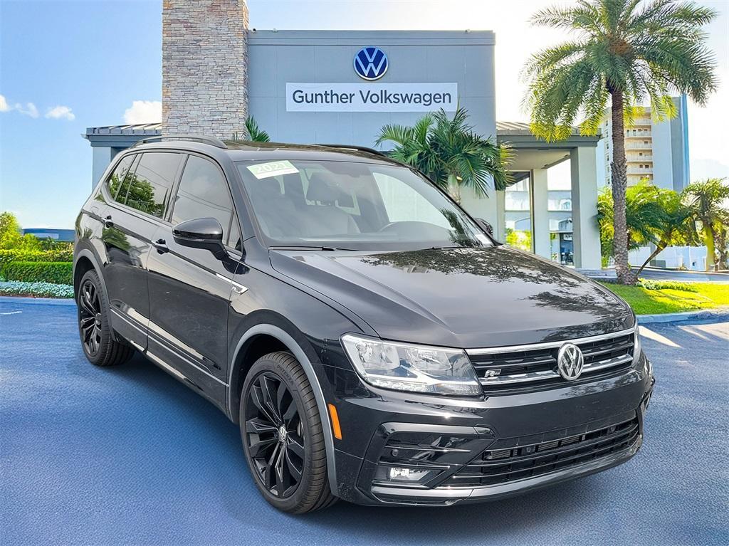 used 2021 Volkswagen Tiguan car, priced at $21,795