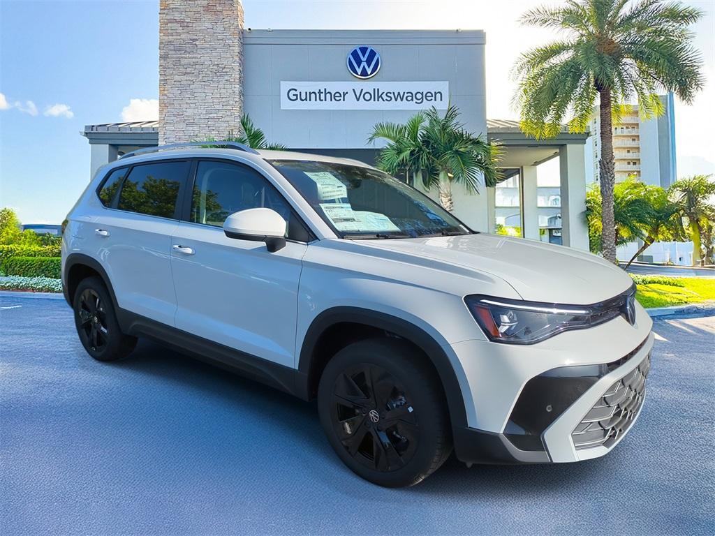 new 2025 Volkswagen Taos car, priced at $28,852