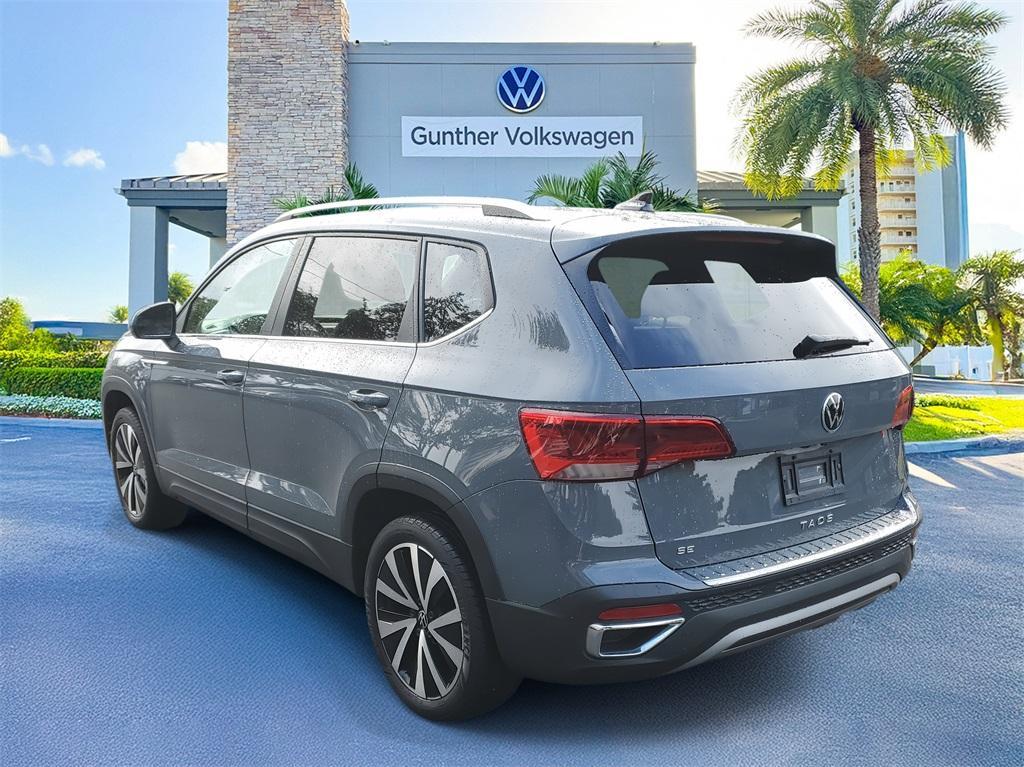 used 2023 Volkswagen Taos car, priced at $19,744