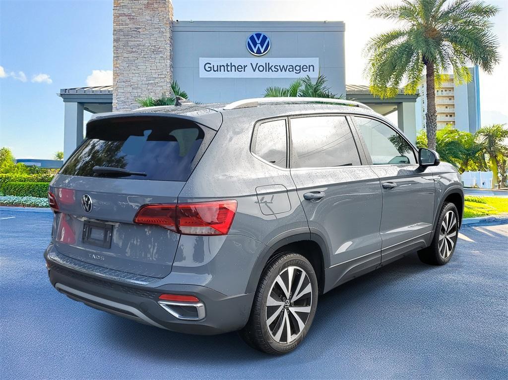 used 2023 Volkswagen Taos car, priced at $19,744