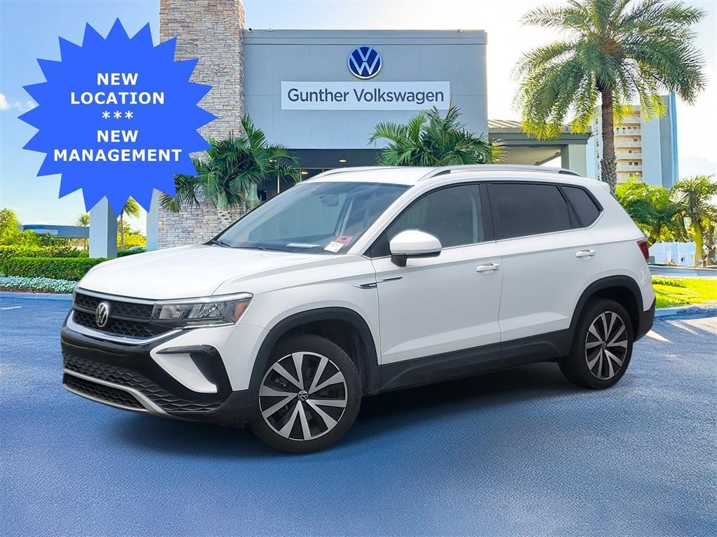 used 2022 Volkswagen Taos car, priced at $18,444