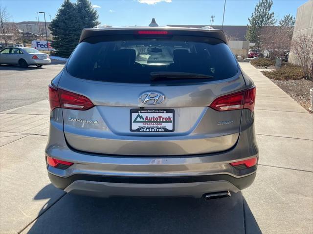 used 2018 Hyundai Santa Fe Sport car, priced at $15,989