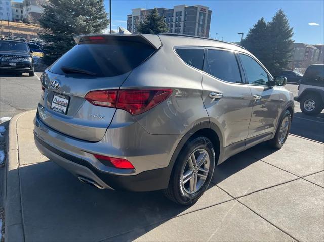 used 2018 Hyundai Santa Fe Sport car, priced at $15,989