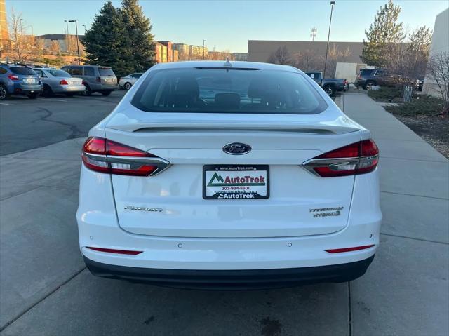 used 2019 Ford Fusion Hybrid car, priced at $17,589