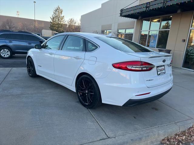 used 2019 Ford Fusion Hybrid car, priced at $17,589