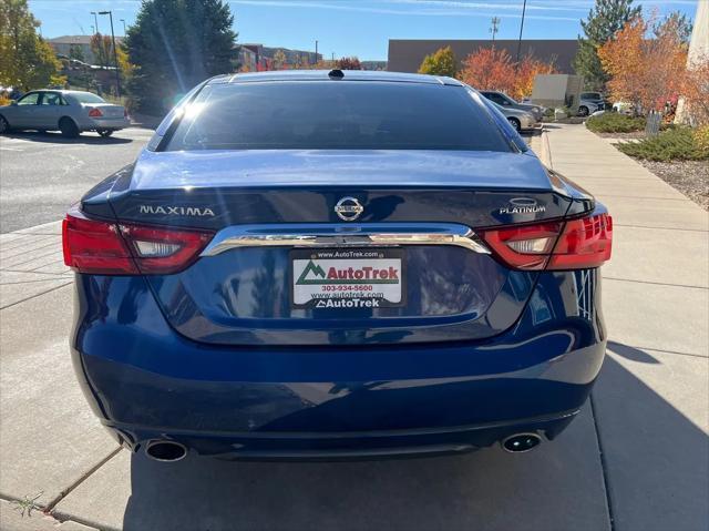 used 2016 Nissan Maxima car, priced at $18,589