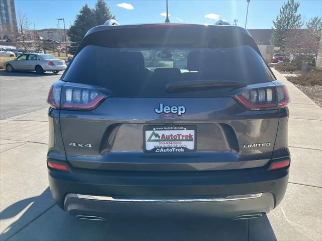 used 2019 Jeep Cherokee car, priced at $18,989