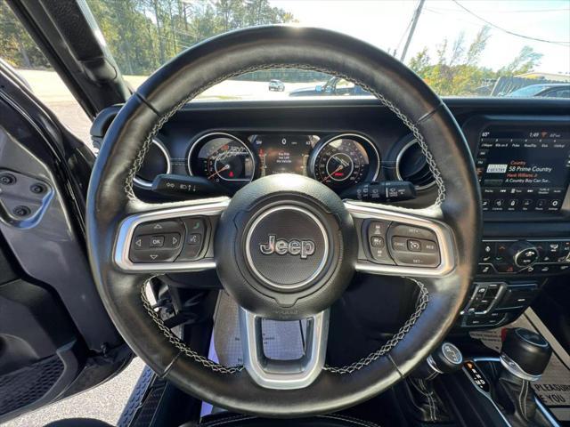 used 2021 Jeep Wrangler Unlimited car, priced at $38,980