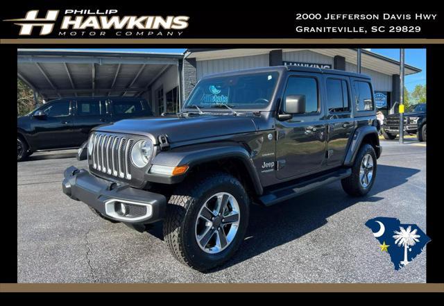 used 2021 Jeep Wrangler Unlimited car, priced at $38,980