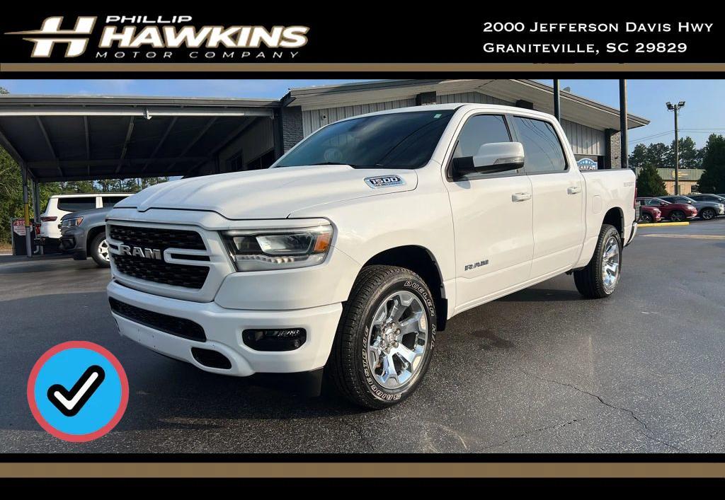 used 2022 Ram 1500 car, priced at $40,980