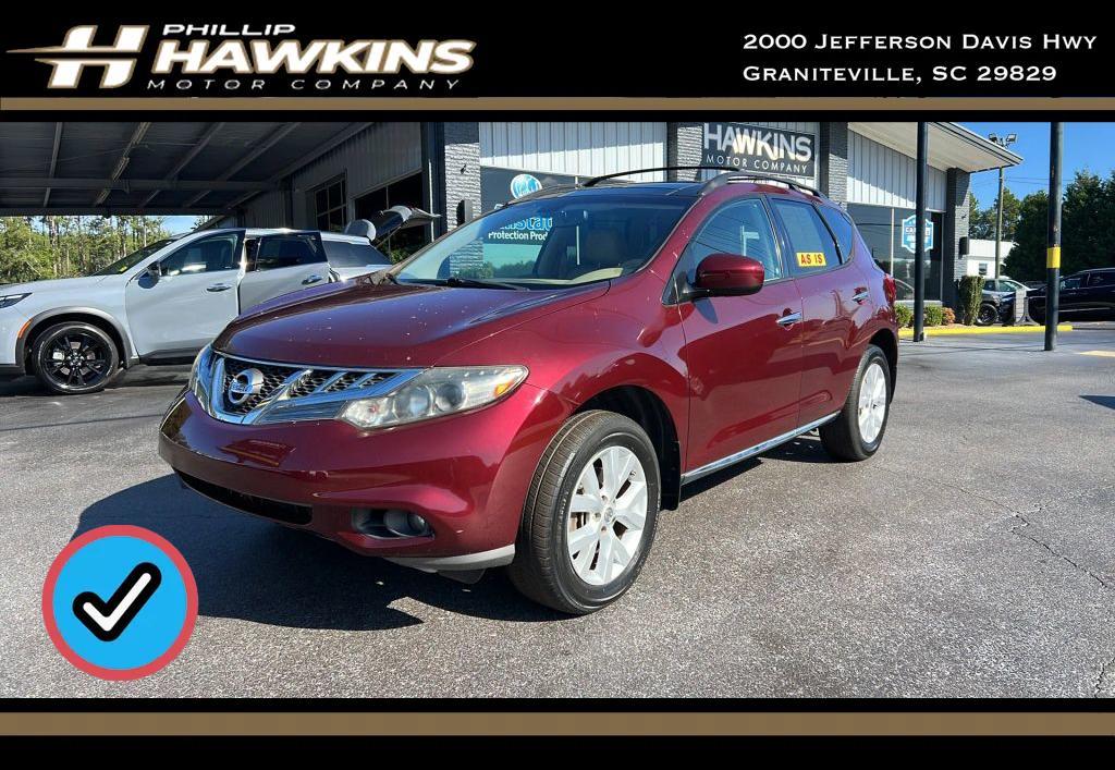 used 2012 Nissan Murano car, priced at $8,900