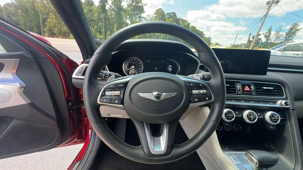 used 2022 Genesis G70 car, priced at $34,980