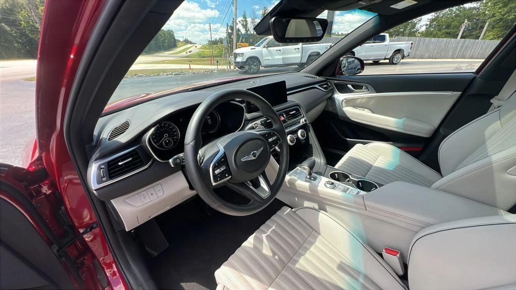 used 2022 Genesis G70 car, priced at $34,980
