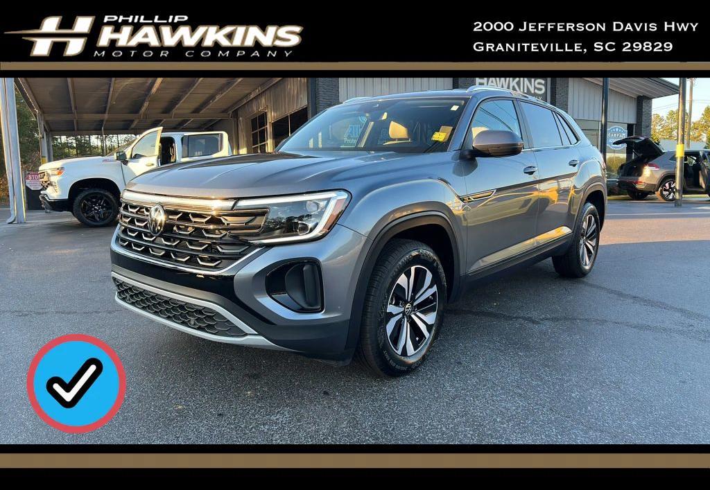used 2024 Volkswagen Atlas Cross Sport car, priced at $29,980