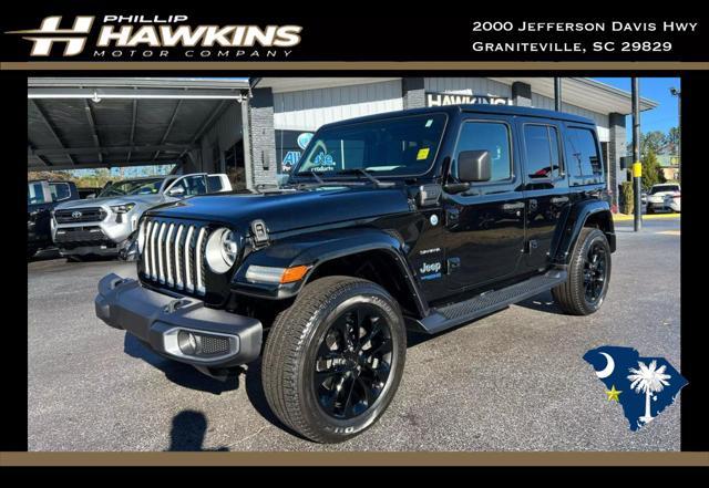 used 2021 Jeep Wrangler Unlimited car, priced at $36,980