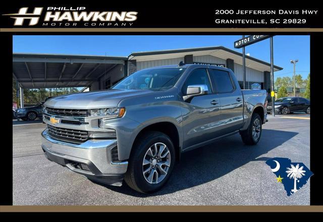 used 2021 Chevrolet Silverado 1500 car, priced at $34,980