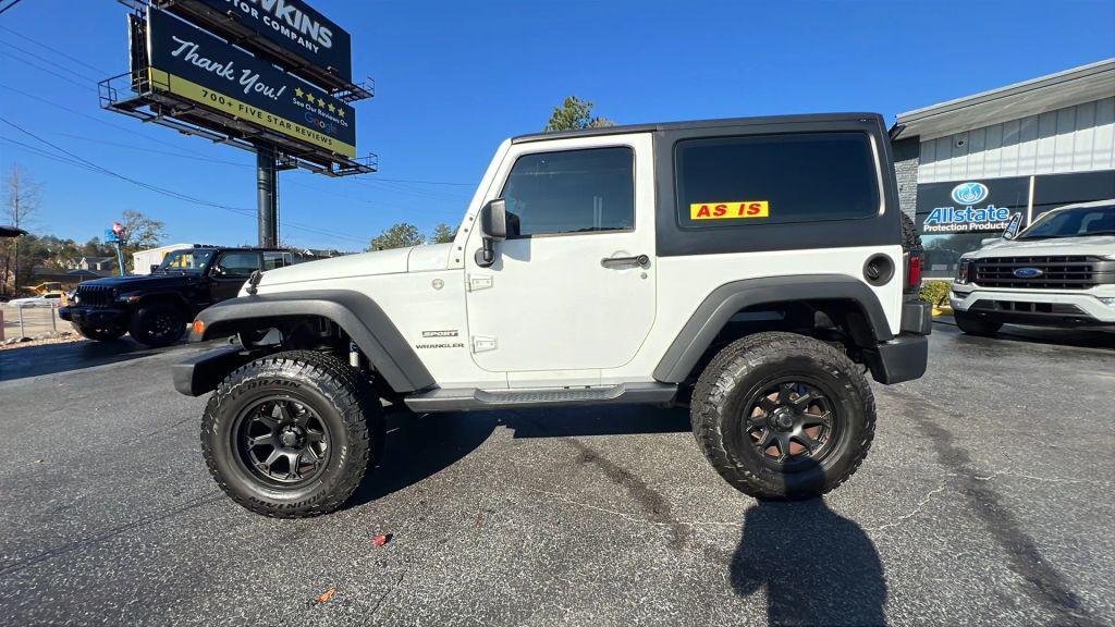 used 2015 Jeep Wrangler car, priced at $12,980