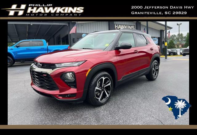 used 2021 Chevrolet TrailBlazer car, priced at $20,980