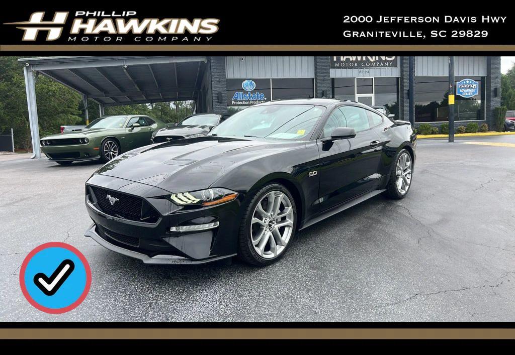 used 2021 Ford Mustang car, priced at $38,980