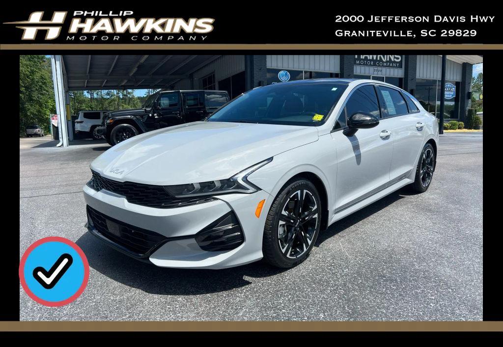 used 2022 Kia K5 car, priced at $24,980