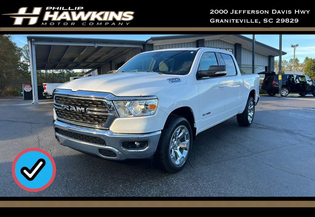 used 2022 Ram 1500 car, priced at $36,980