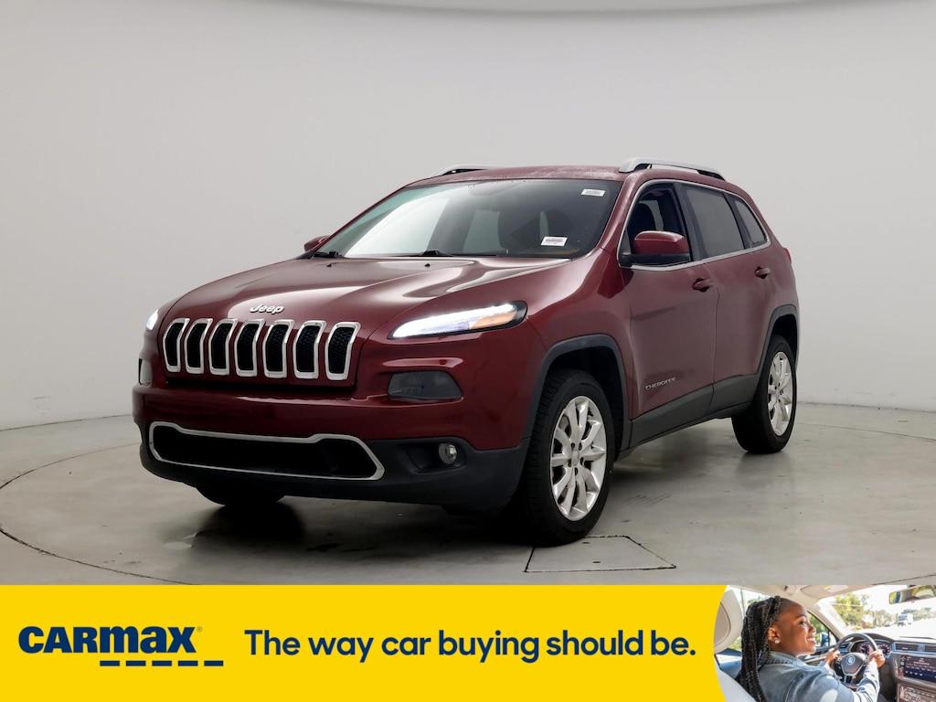 used 2015 Jeep Cherokee car, priced at $14,998