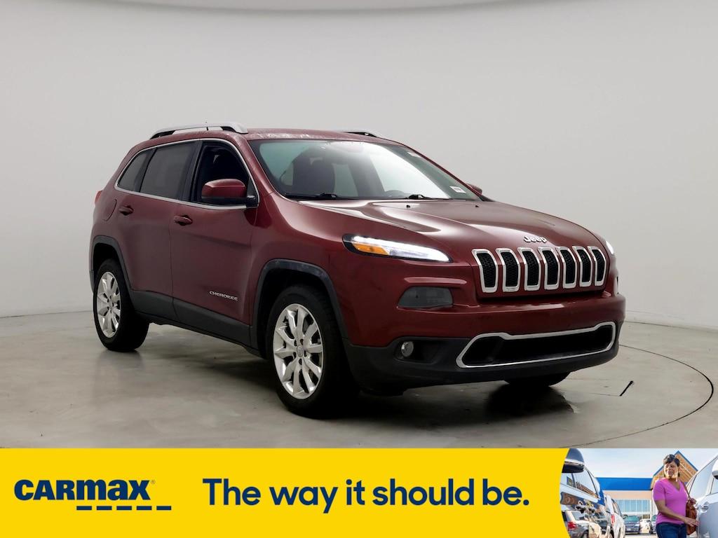 used 2015 Jeep Cherokee car, priced at $14,998