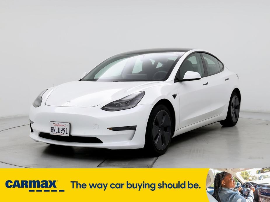 used 2021 Tesla Model 3 car, priced at $28,998