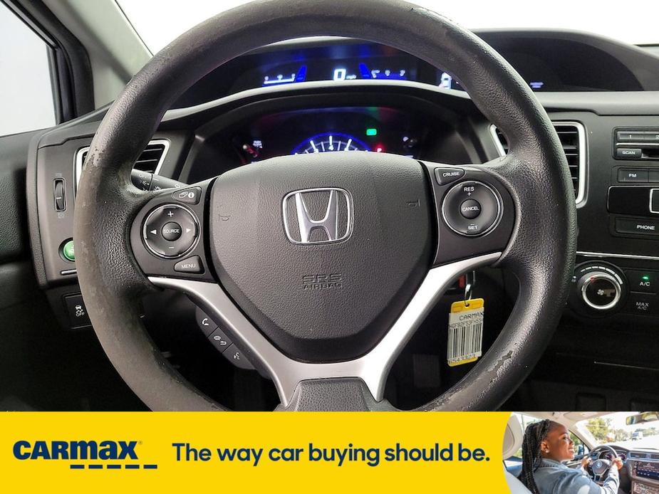 used 2015 Honda Civic car, priced at $13,998