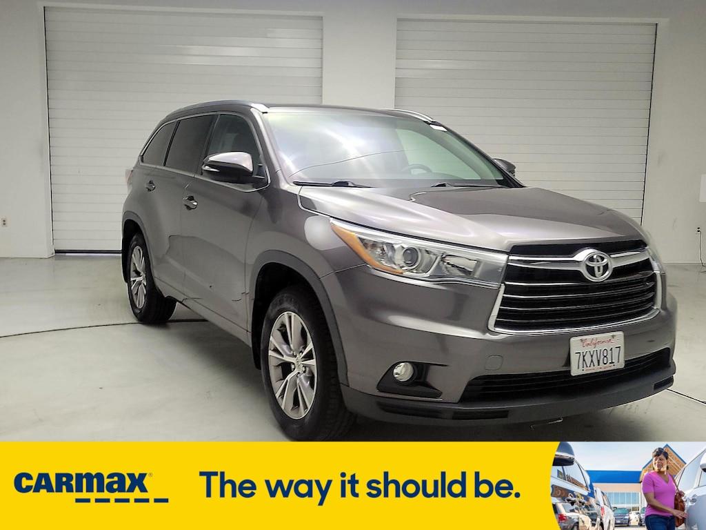 used 2015 Toyota Highlander car, priced at $19,998