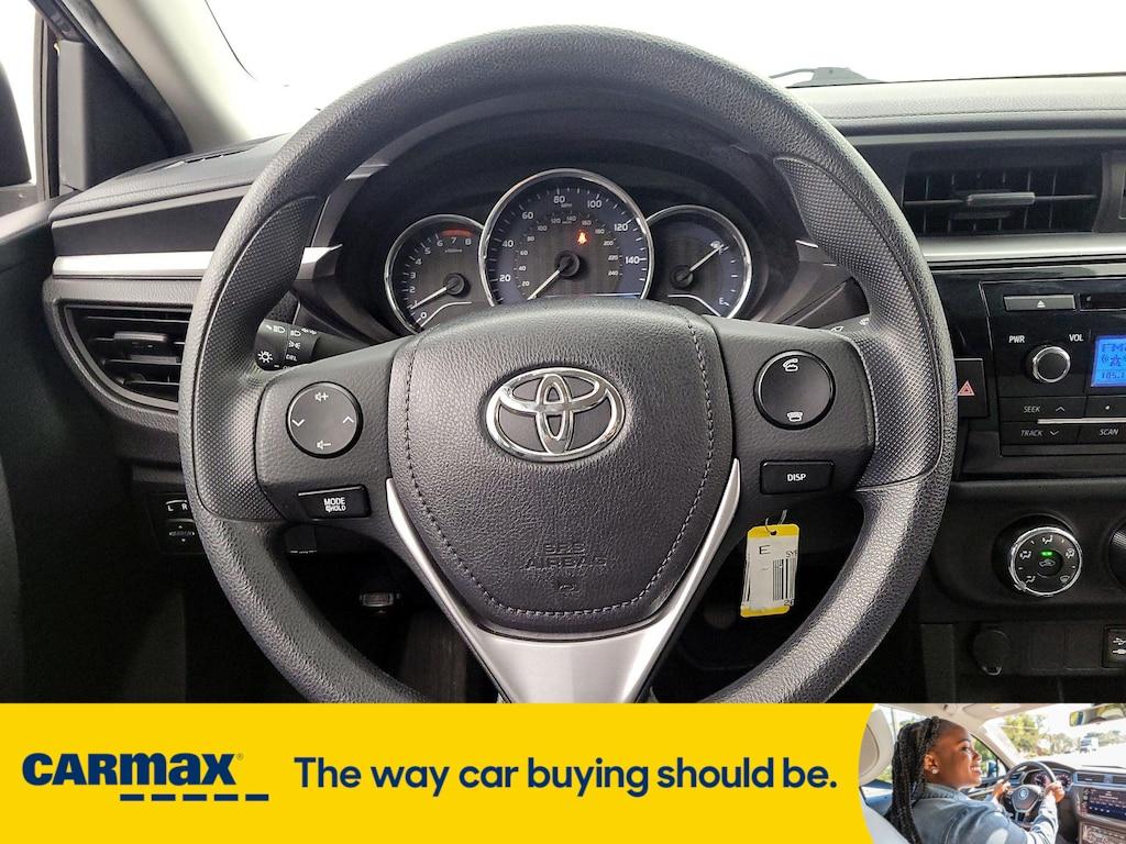 used 2015 Toyota Corolla car, priced at $15,998