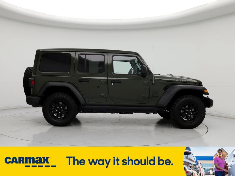 used 2021 Jeep Wrangler car, priced at $33,998