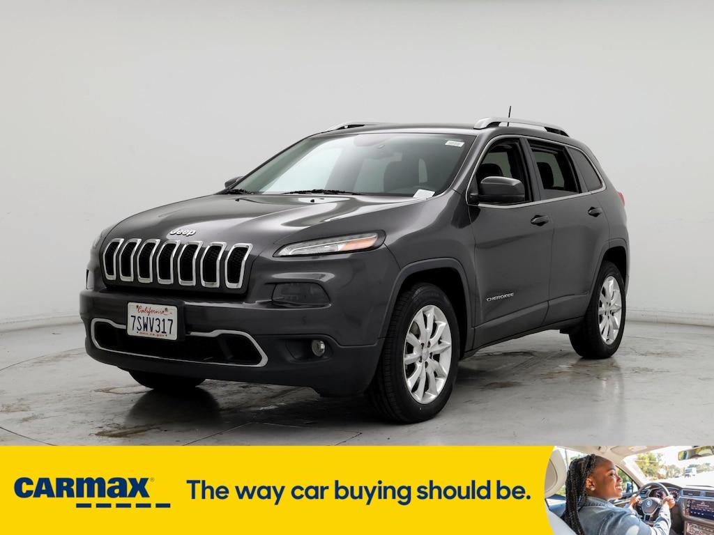 used 2016 Jeep Cherokee car, priced at $14,599